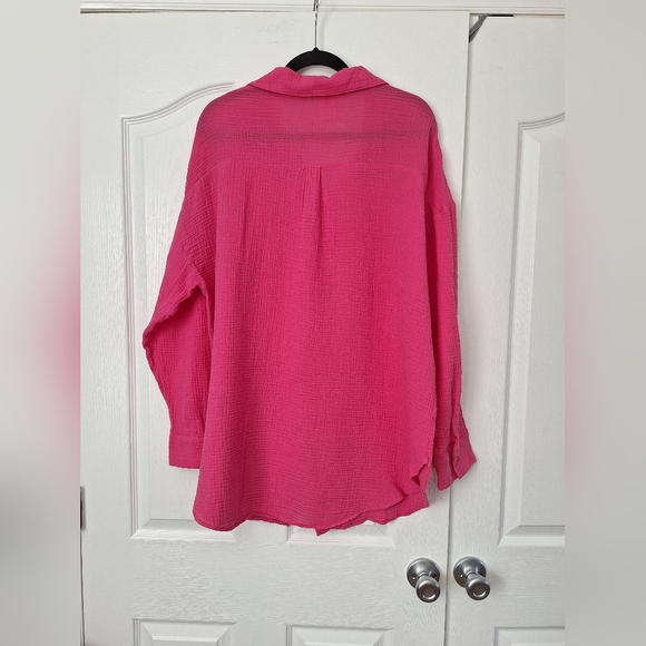 Shade & Shore Pink Swim Coverup - Picture 9 of 10